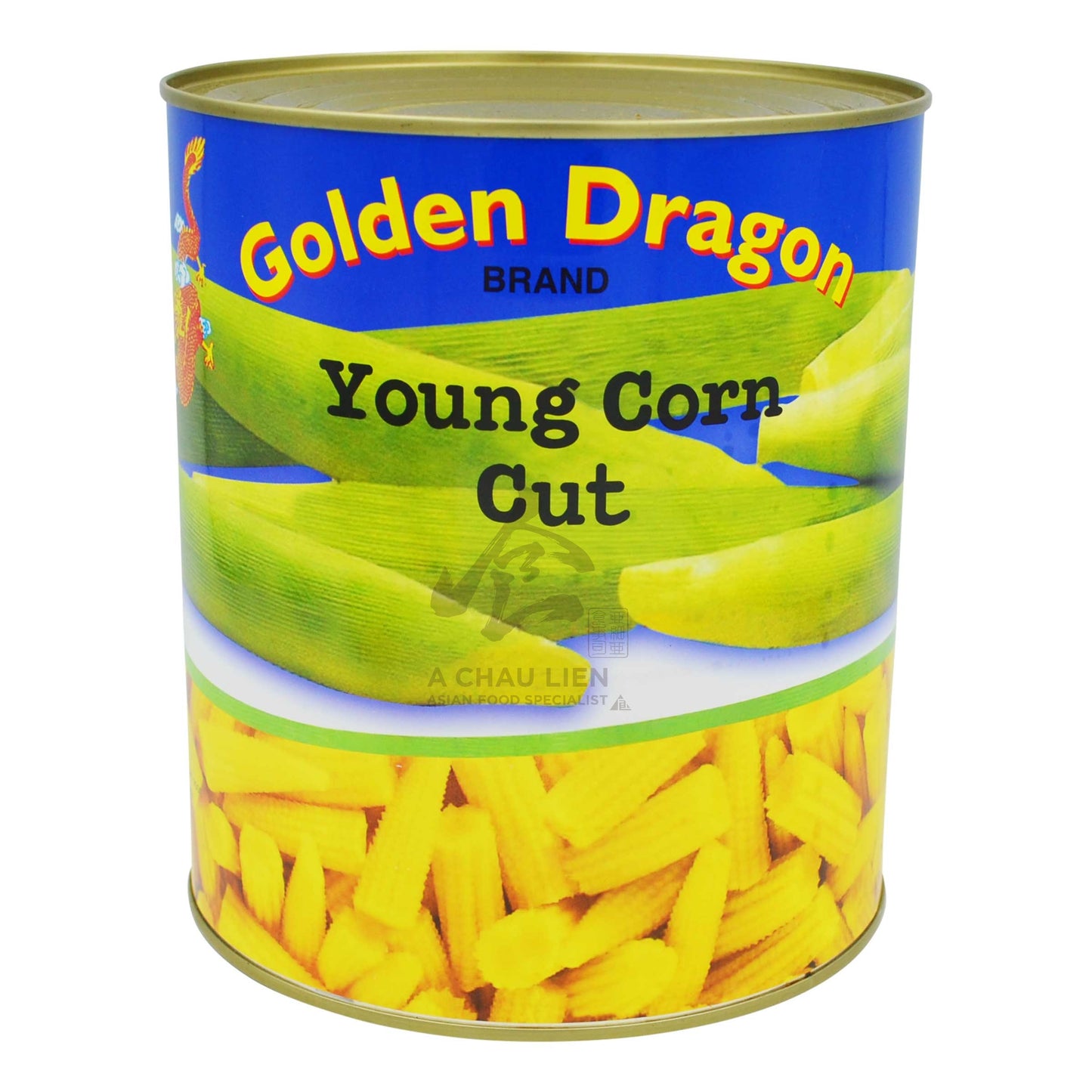 BABY CORN CUT 6 x 2.95kg GOLDEN DRAGON
