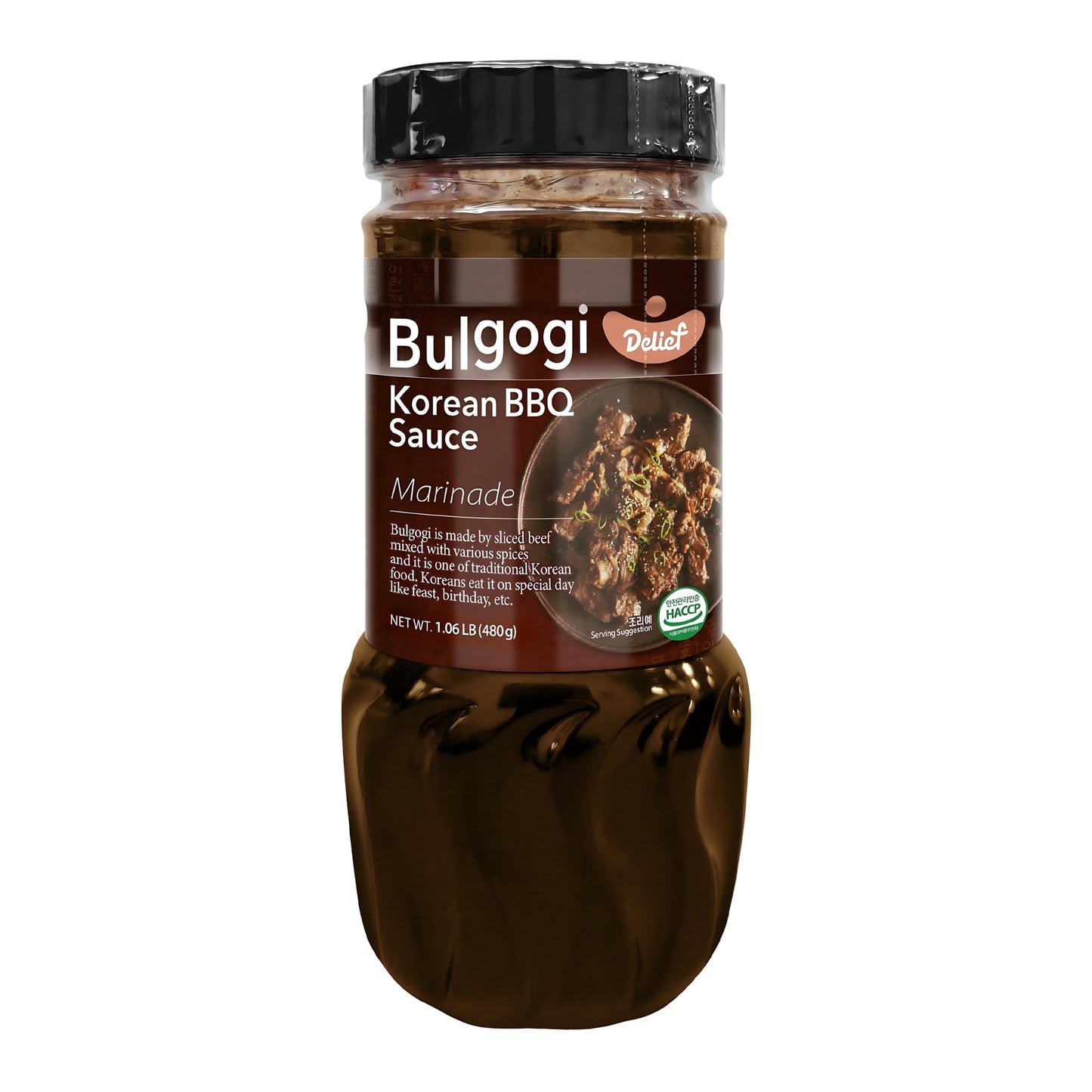 BULGOGI KOREAN BBQ SAUCE 15 x 480g DELIEF