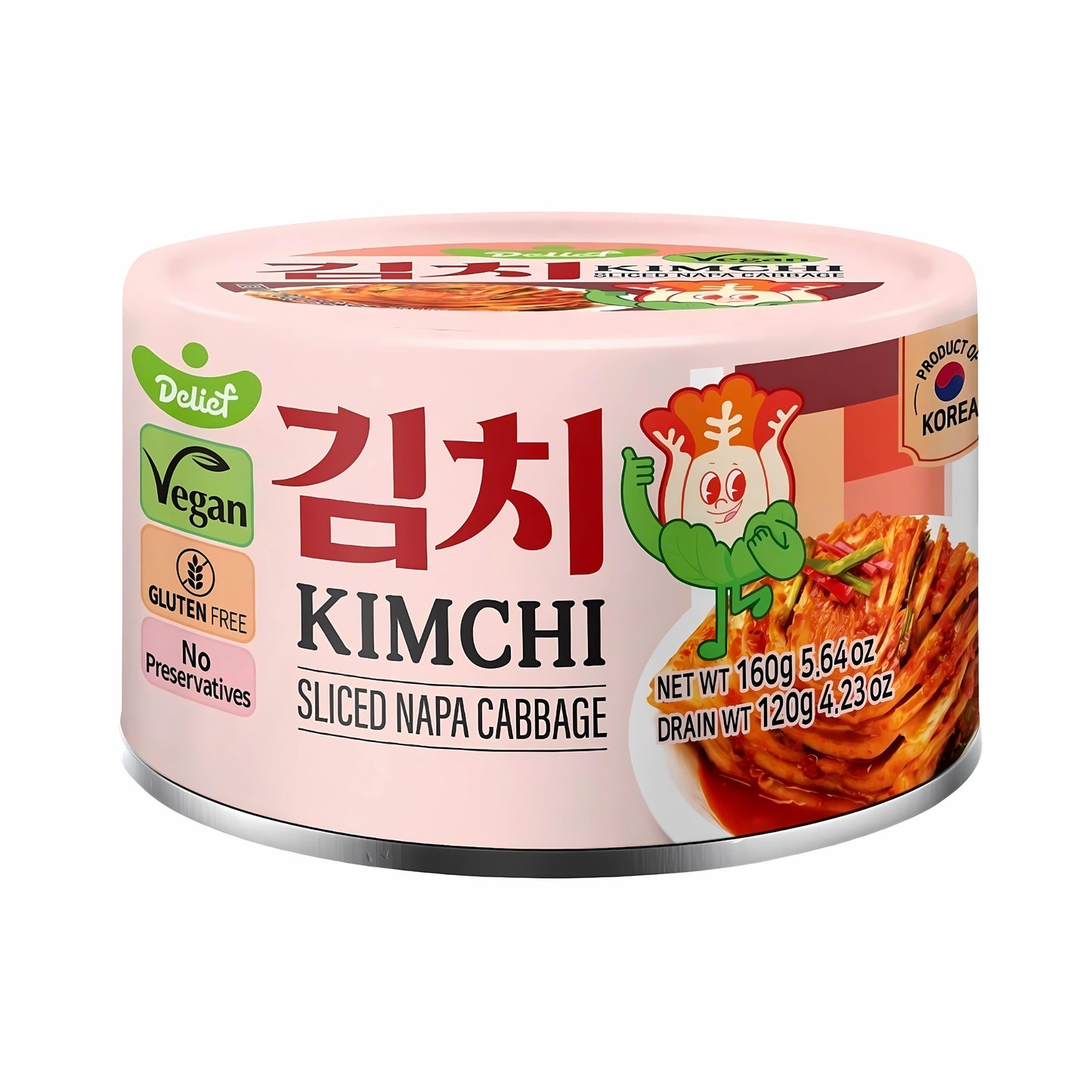 KIMCHI 24 x 160g DELIEF