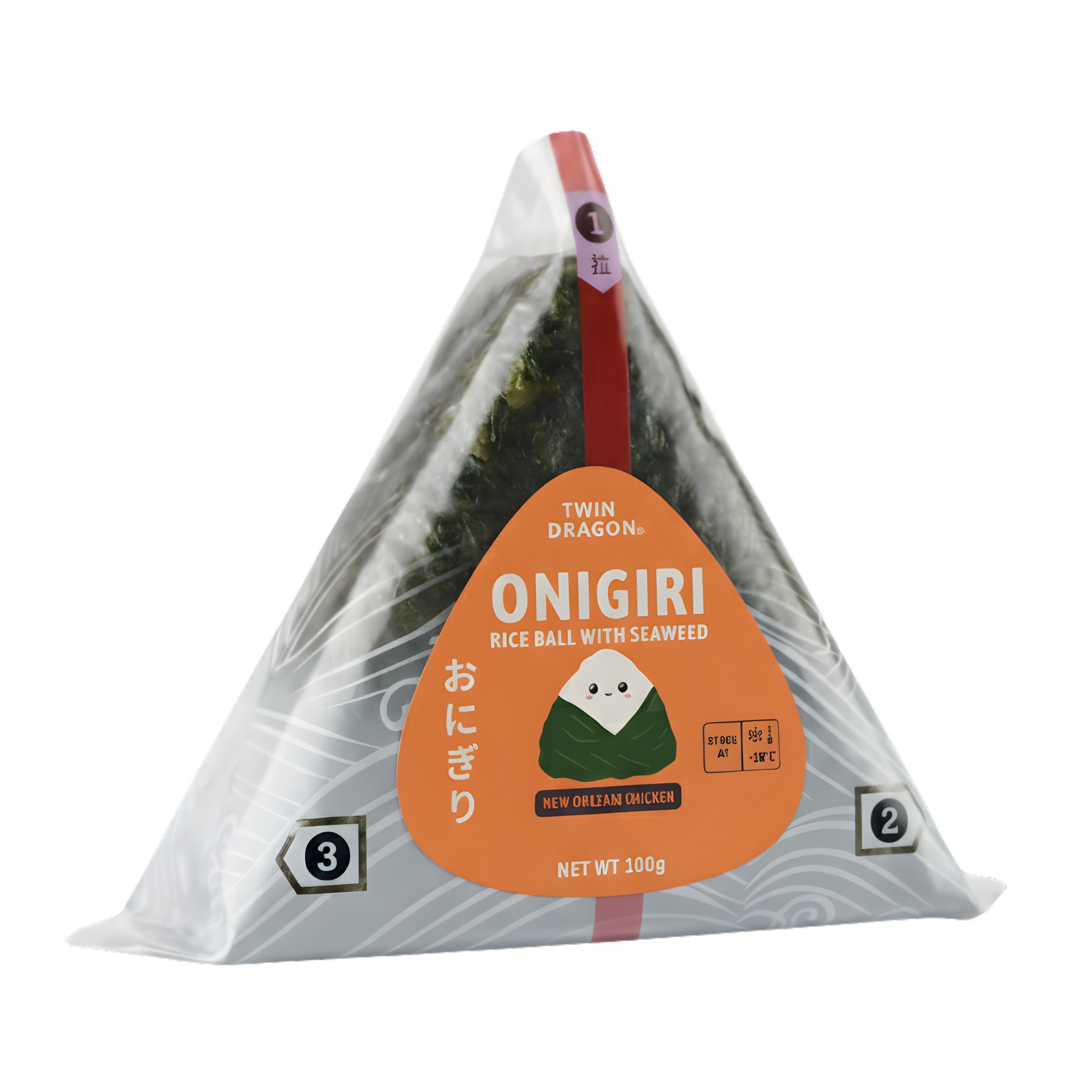 onigiri（感謝）/3 FROZEN ONIGIRI NEW ORLEANS CHICKEN (20PCS X 100G) 4 x 2kg TWIN