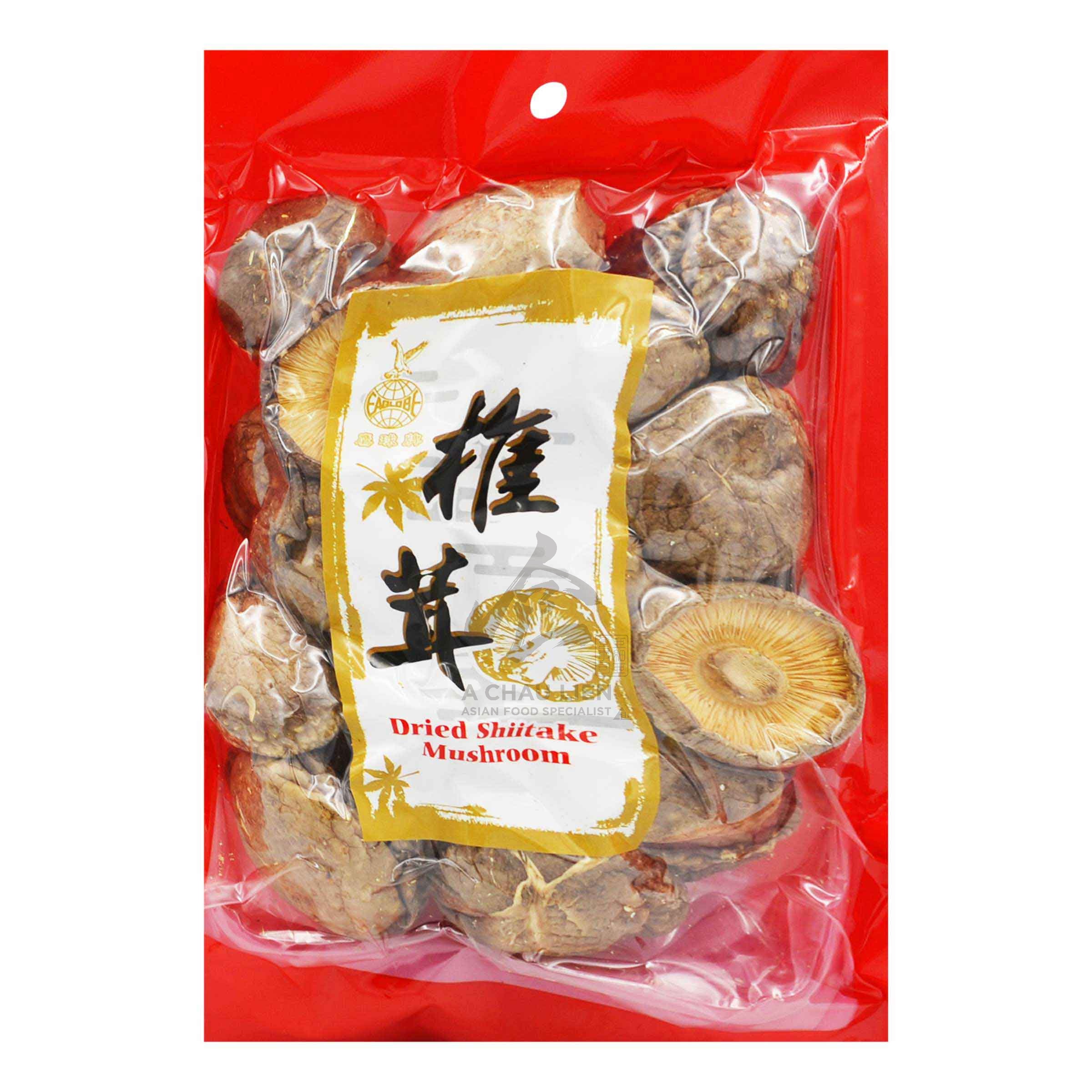 DRIED SHIITAKE MUSHROOM 4CM 50 x 100g EAGLOBE