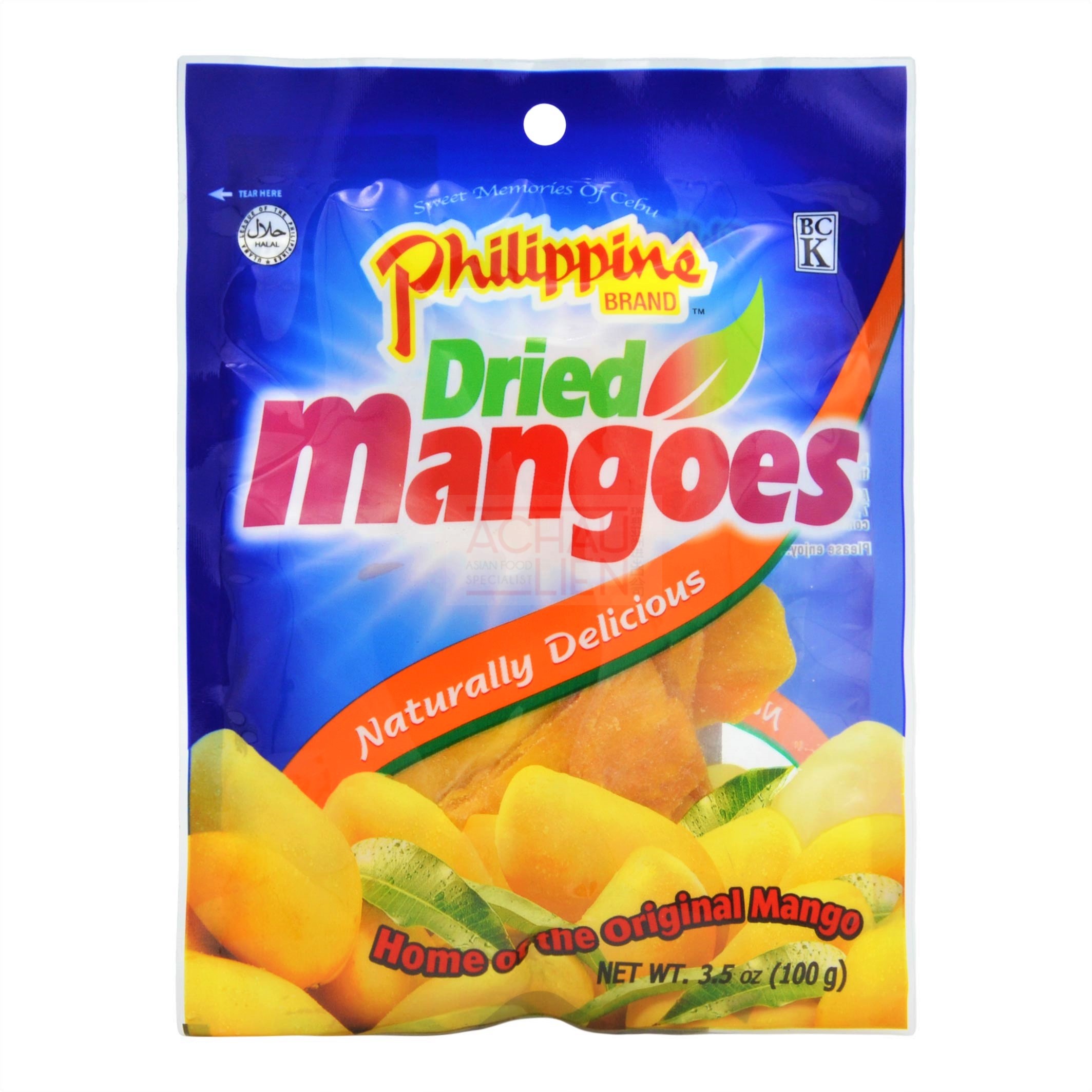 DRIED MANGOES 100 X 100g PHILIPPINE BRAND   M09012P 