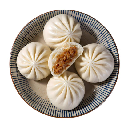FROZEN HOISIN DUCK BAO BUNS (6PCS X 45G) 16 x 270g TWIN DRAGON