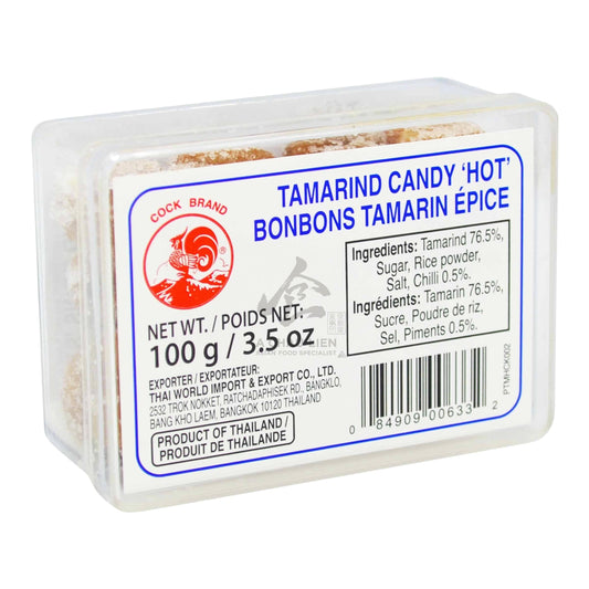 TAMARIND CANDY HOT 100 x 100g COCK BRAND