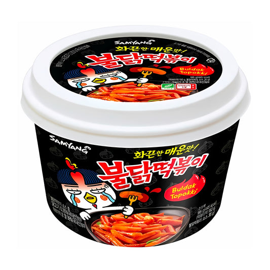 BULDAK HOT CHICKEN FLAVOR TOPOKKI 16 x 185g SAMYANG