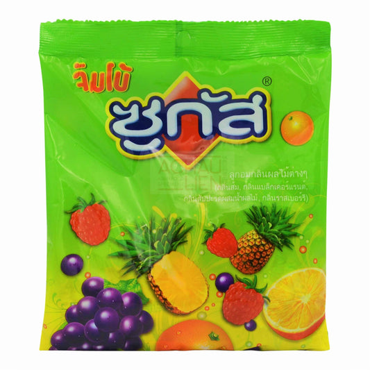 CHEWY CANDY JUMBO ASSORTED FRUITY FLAVOR 72 x 45g SUGUS