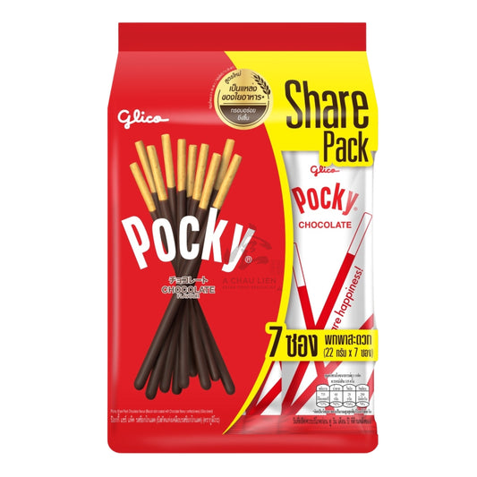 POCKY BISCUIT STICK CHOCOLATE FAMILY PACK 20 x 140g GLICO