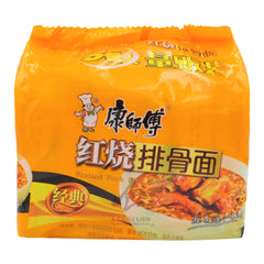BRAISED PORK RIB NOODLE (5PCS X 103G) 6 x 515g MASTER KONG