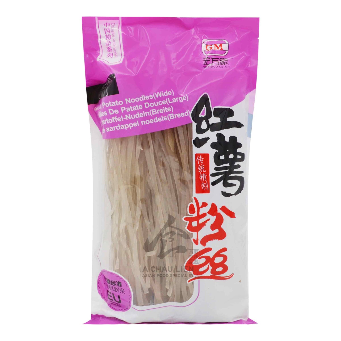SWEET POTATO NOODLES (WIDE) 30 x 500g GRAND MASTER
