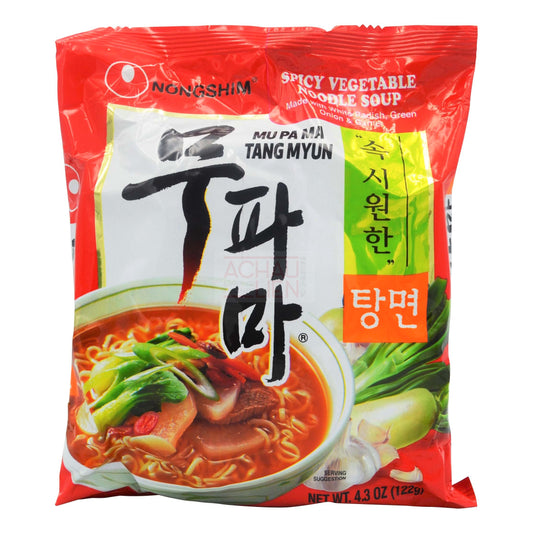MU PA MA TANG MYUN NOODLES 20 x 120g NONGSHIM