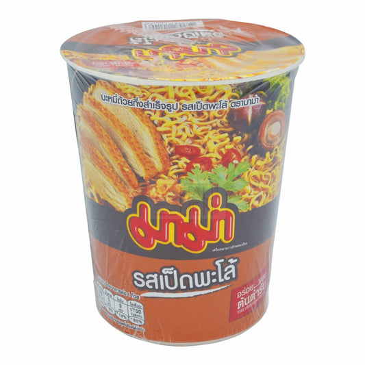 INSTANT CUP NOODLES PA-LO DUCK FLAVOUR 36 x 60g MAMA