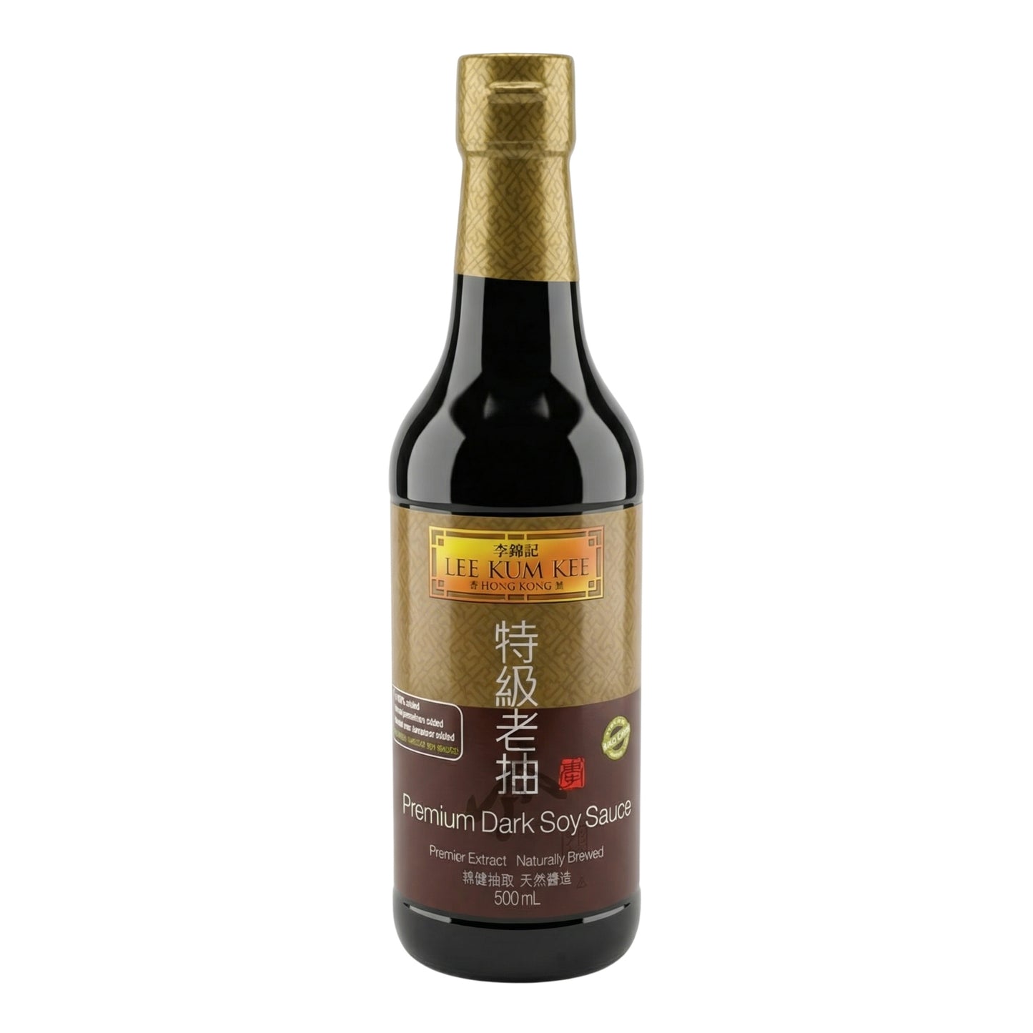 PREMIUM DARK SOY SAUCE 12 x 500ml LEE KUM KEE