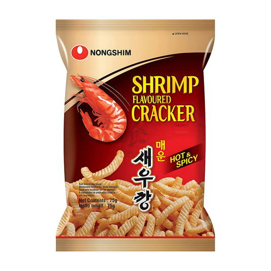 SHRIMP CRACKER HOT & SPICY 20 x 75g NONGSHIM