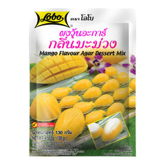 MANGO FLAVOR AGAR DESSERT MIX 24 x 130g LOBO