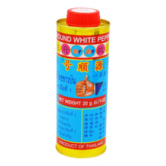 GROUND WHITE PEPPER 60 x 20g NGUANSUN