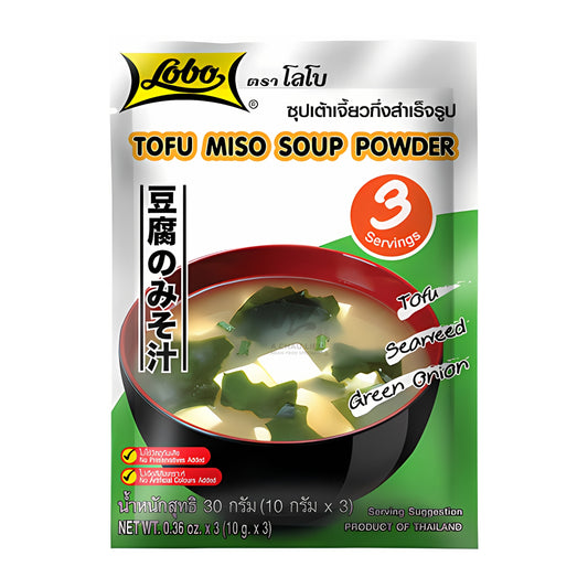 TOFU MISO SOUP POWDER 24 x 30g LOBO