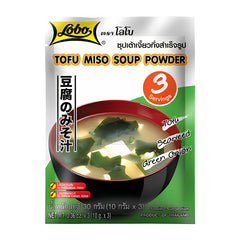 TOFU MISO SOUP POWDER 24 x 30g LOBO