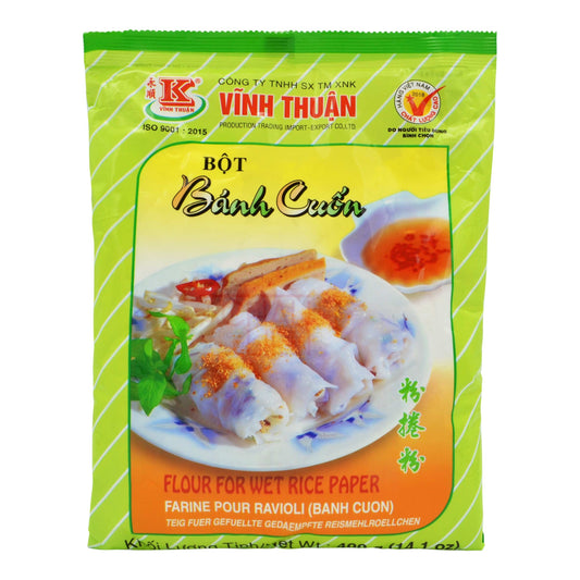FLOUR FOR WET RICE PAPER BANH CUON 20 x 400g VINH THUAN