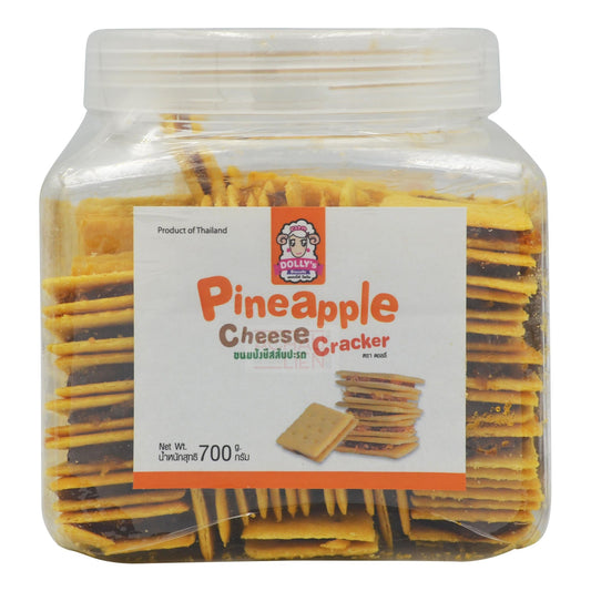 PINEAPPLE CHEESE CRACKER 12 x 700g DOLLY'S
