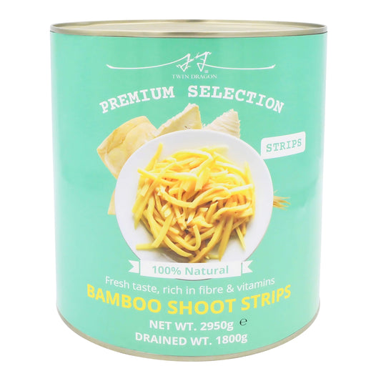 BAMBOO SHOOT STRIPS 6 x 2.95kg TWIN DRAGON