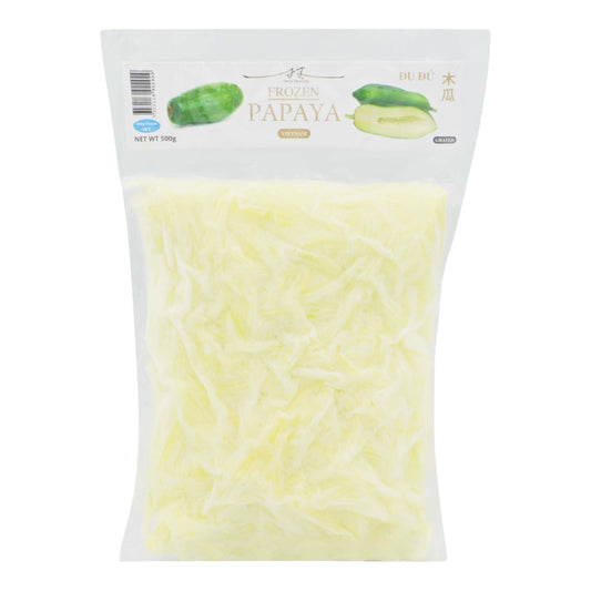 FROZEN PAPAYA GRATED 20 x 500g TWIN DRAGON