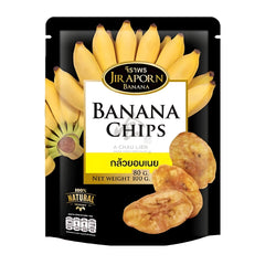 BANANA CHIPS 24 x 80g JIRAPORN