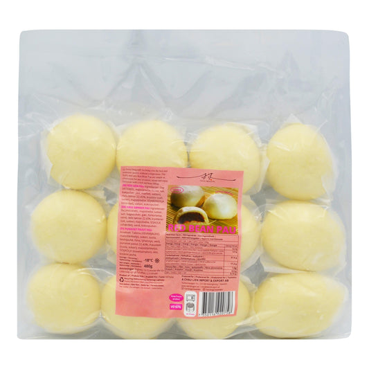 FROZEN RED BEAN PAU 12 x 480g TWIN DRAGON
