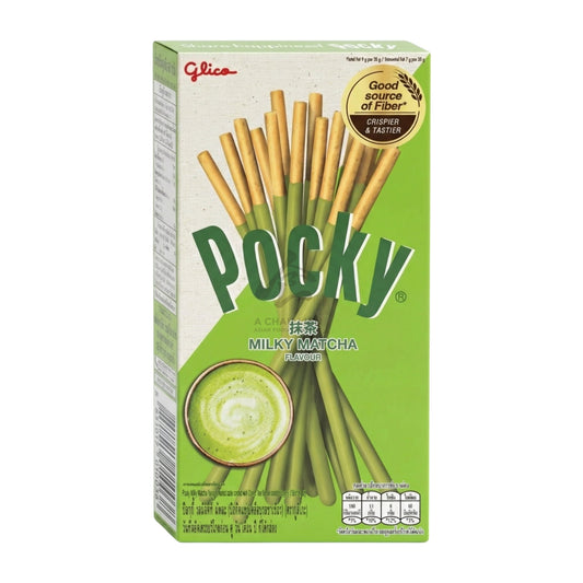 POCKY BISCUIT STICK MATCHA GREEN TEA (10PCS X 39G) 12 x 390g GLICO
