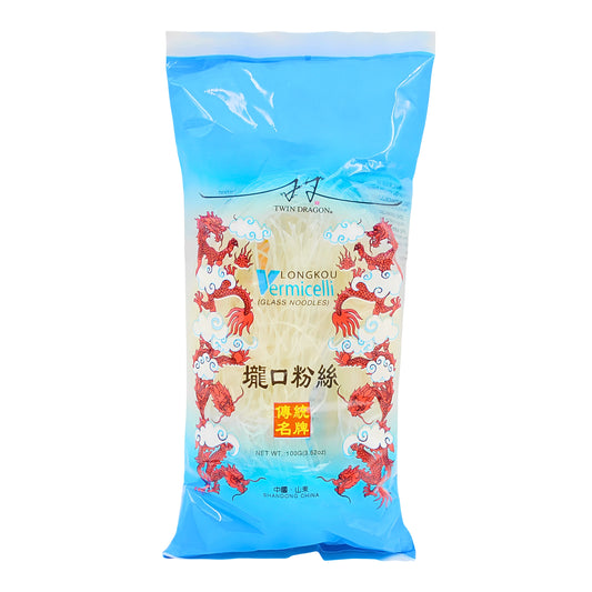 LONGKOU VERMICELLI 24 x 100g TWIN DRAGON