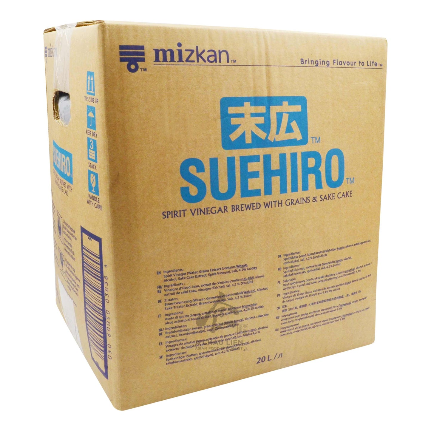 SUEHIRO SUSHI GRAIN VINEGAR 1 x 20L MIZKAN