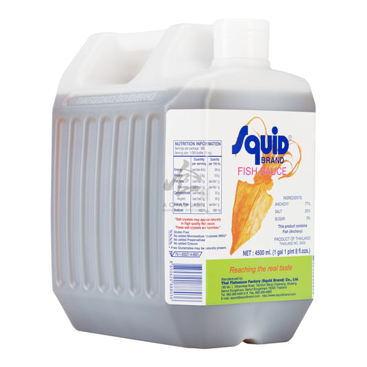 FISH SAUCE (EXP) 3 x 4.5L SQUID BRAND
