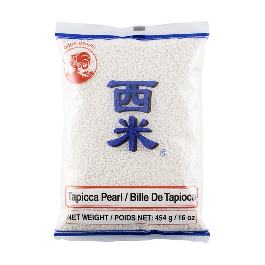 WHITE TAPIOCA PEARL 50 x 454g COCK BRAND