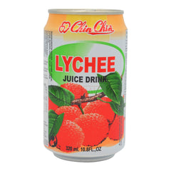 LYCHEE JUICE DRINK 24 x 320ml CHIN CHIN