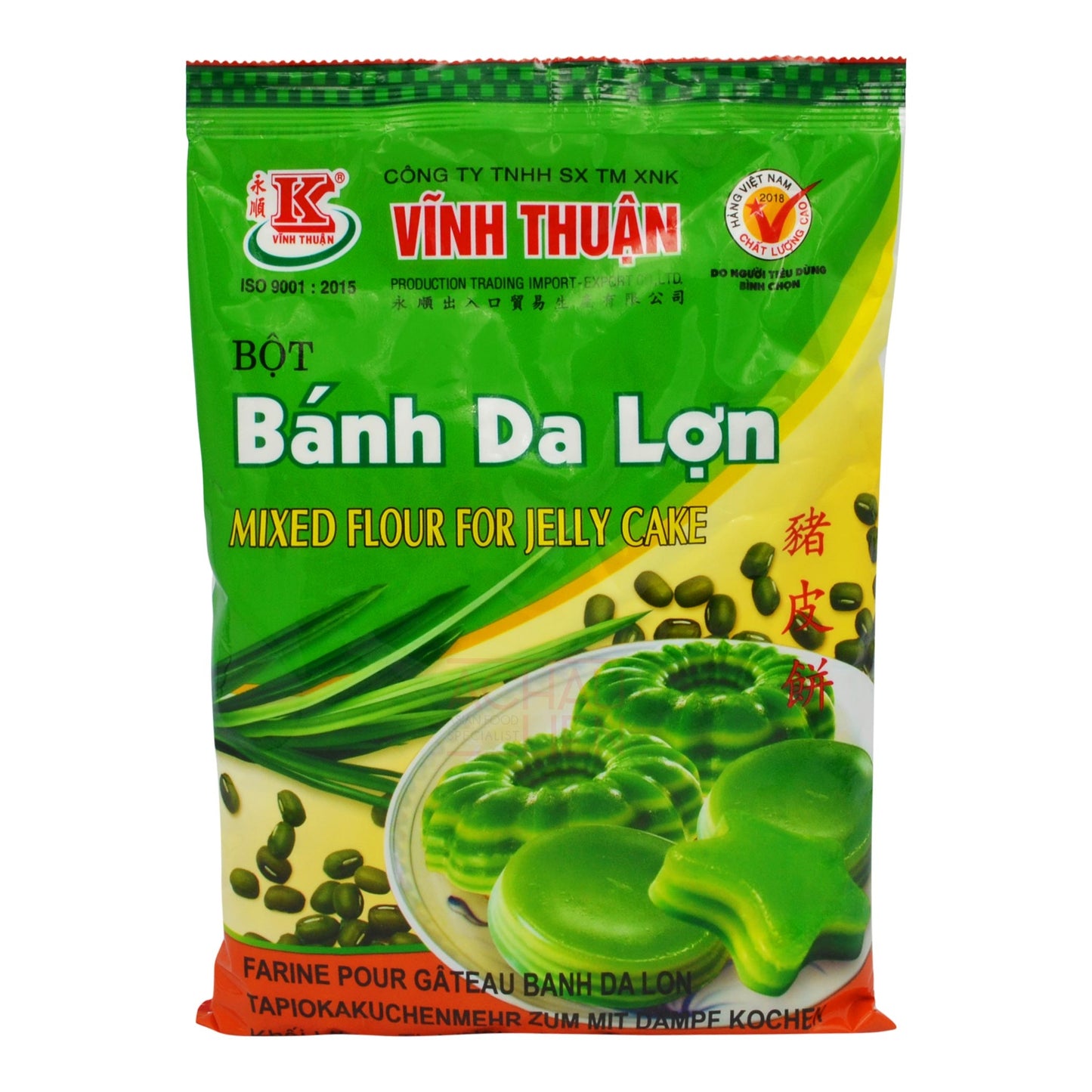 MIXED FLOUR FOR JELLY CAKE BANH DA LON 20 x 400g VINH THUAN
