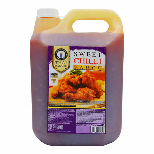 SWEET CHILI SAUCE 3 x 4.5L THAI DANCER