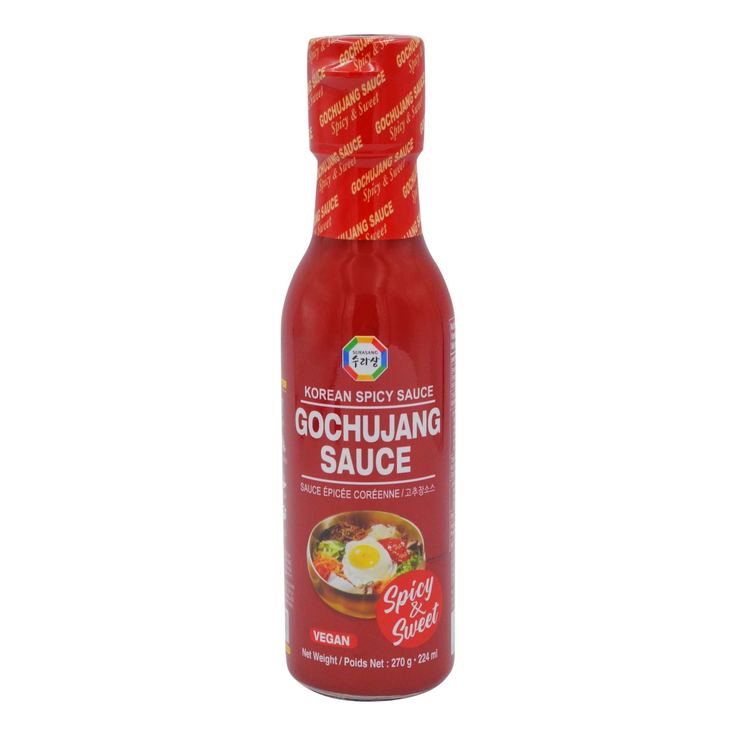 GOCHUJANG SAUCE 12 x 224ml WANG