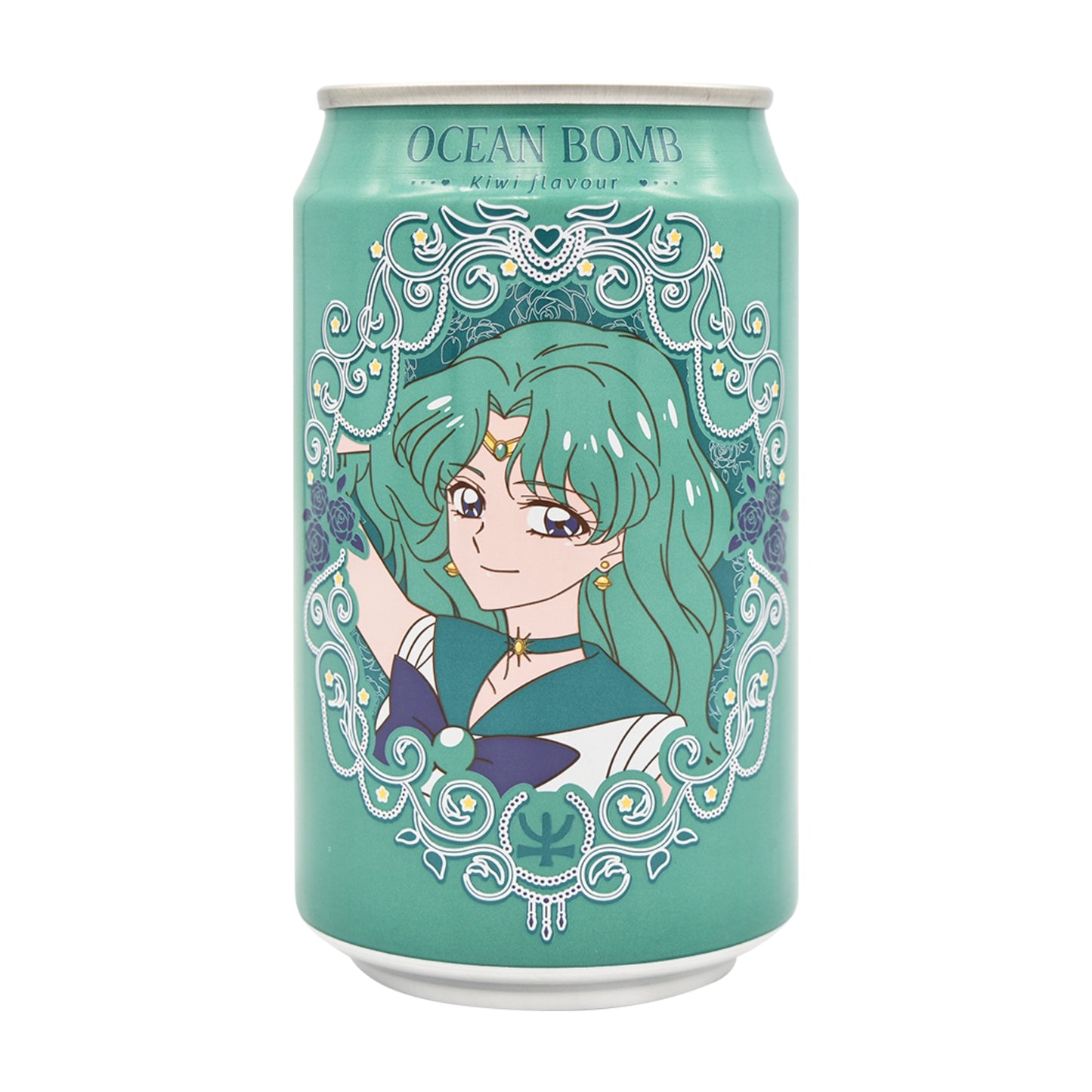 SAILOR MOON KIWI SPARKLING WATER 24 x 330ml OCEAN BOMB