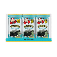 SEASONED LAVER ORIGINAL (3PCS X 4G) 20 x 12g TAOKAENOI