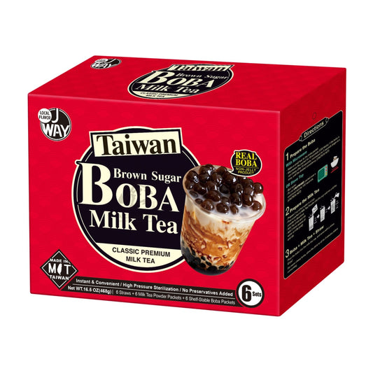 BROWN SUGAR BOBA MILK TEA 14 x 450g J WAY
