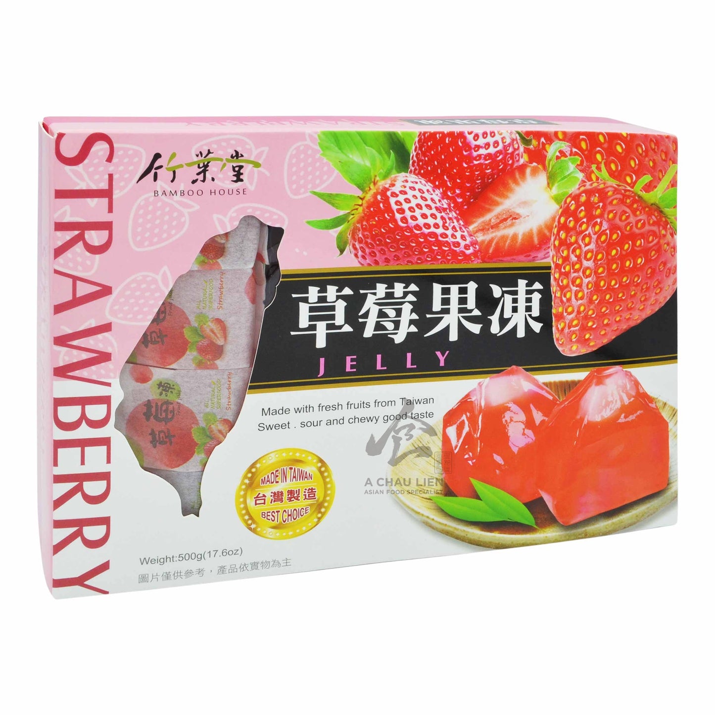 STRAWBERRY JELLY 15 x 500g BAMBOO HOUSE