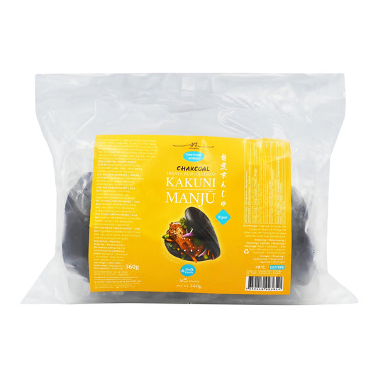 FROZEN CHARCOAL HIRATA | GUA BAO | BAO BUNS (8 PCS X 45G) 9 x 360g TWIN DRAGON