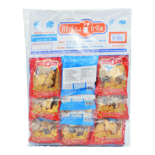 BUNDLE HERB SET (10PCS X 30G) 50 x 300g SIRIRUANG AMPAI