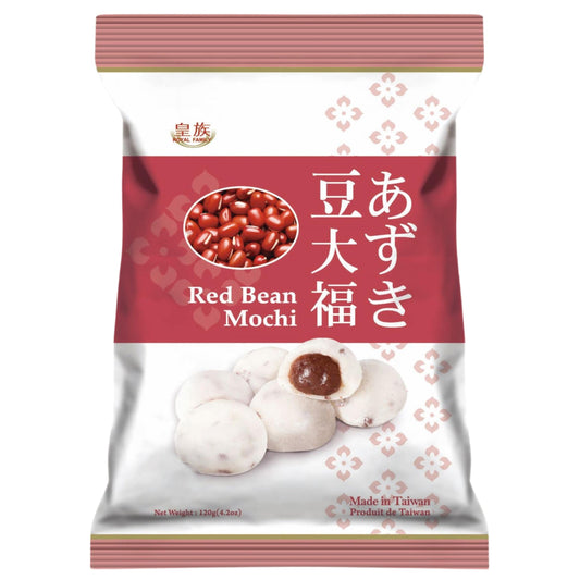 RED BEAN MOCHI 24 x 120g ROYAL FAMILY