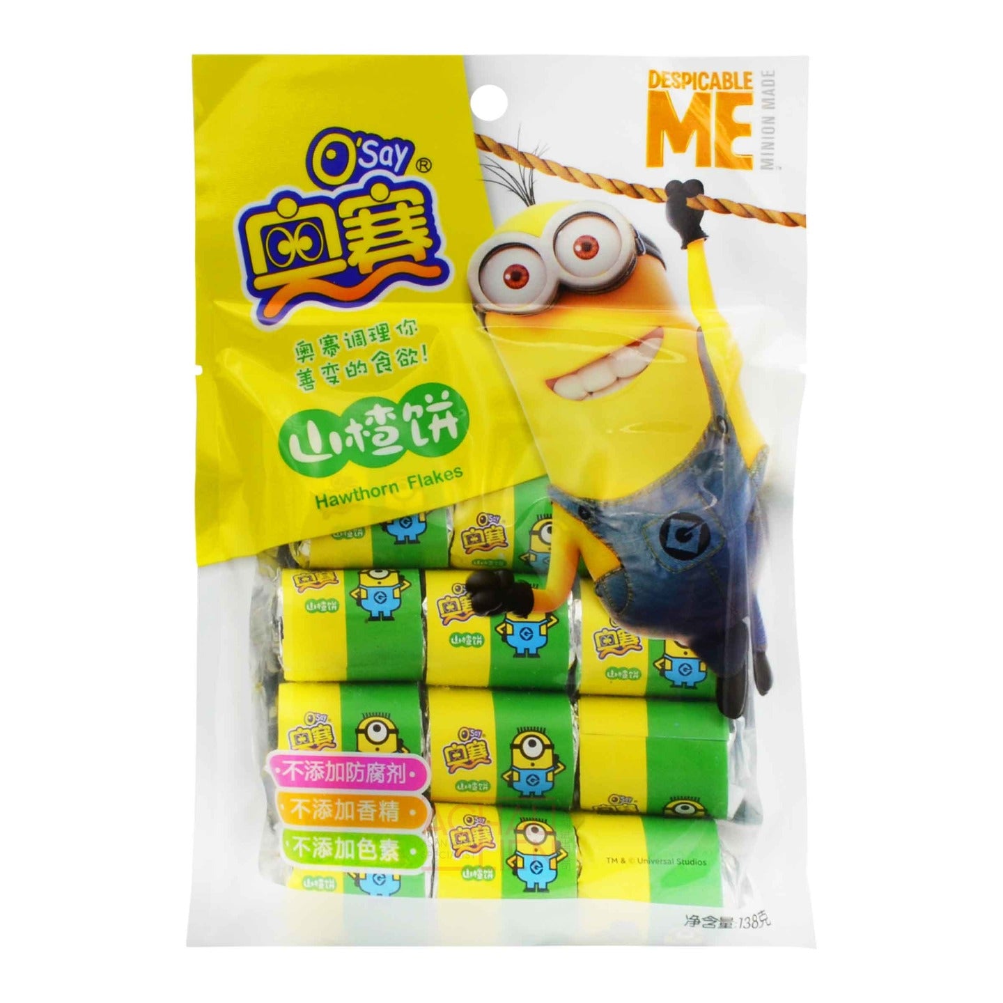 HAWTHORN FLAKES 60 x 138g ORSAY