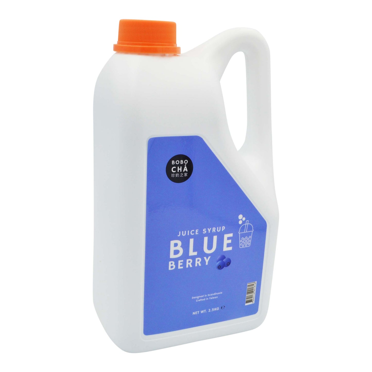 BLUEBERRY JUICE SYRUP 6 x 2.5kg BOBO CHA