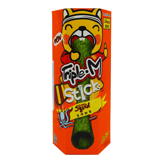 ROASTED SEAWEED GRILLED SQUID 12 x 24g TRIPLE M