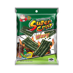 GRILLED SEAWEED SUPER CRISP WAVY CLASSIC (6PCS X 24G) 8 x 144g TAOKAENOI