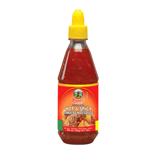 HOT & SPICY SWEET CHILI SAUCE 12 x 435ml PANTAINORASINGH