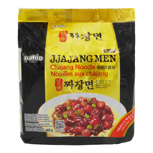 JJAJANG MEN NOODLE (4PCS X 200G) 4 x 800g PALDO