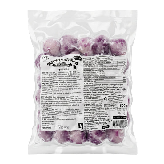 FROZEN TARO FISH BALL 20 x 500g TWIN DRAGON